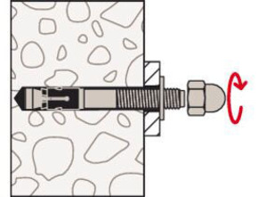 Fischer Deutschl. Bolzenanker FAZ II Plus 8/30 R