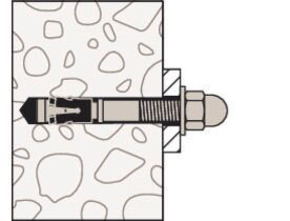 Fischer Deutschl. Bolzenanker FAZIIPlus10/10KGS