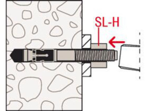Fischer Deutschl. Bolzenanker FAZIIPlus10/10KGS
