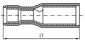 Intercable Tools Rundstecker 0,5-1qmm rot ICIQ1RSTVI