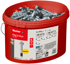 Fischer Deutschl. Bolzenanker FAZIIPlus12/20(VE80)