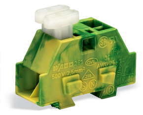 WAGO GmbH & Co. KG Platzspar. 4-Leiter-Endkl. grün-gelb 261-357/332-000