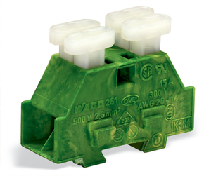 WAGO GmbH & Co. KG Platzspar. 4-Leiter-Endkl. grün-gelb 261-357/342-000