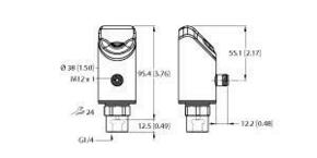 Turck Drucksensor Relativdruck -1 ... 10 bar PS31010V01#100036814
