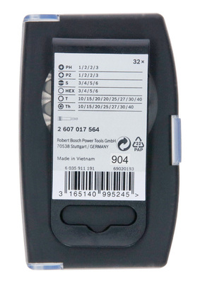 Bosch Power Tools 32-tlg. Extra Hard-Schrauberbit-Se 2607017564