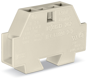 WAGO GmbH & Co. KG Platzspar. 2-Leiter-Endkl. Ex e II geeignet 262-181