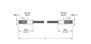 Turck Verbindungsleitung Industrial Ethernet PSGS4MPSGS4M-4422-2M
