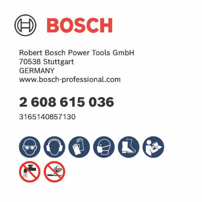Bosch Power Tools Diamanttrennscheibe Turbo 2608615036