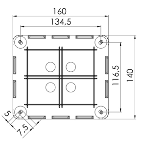 Wiska MAR-Abzweigkasten COMBI MAR 1210/5 LG