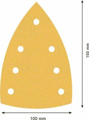 Bosch Power Tools EXPERT C470 Schleifpapier 2608901643 2608901643 (VE50)