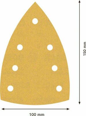 Bosch Power Tools EXPERT C470 Schleifpapier 2608901644 2608901644 (VE50)