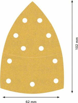 Bosch Power Tools EXPERT C470 Schleifpapier 2608901650 2608901650 (VE50)