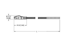 Turck Anschlussleitung Industrial Ethernet RJ45S-4422-5M