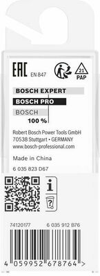 Bosch Power Tools PRO Nutfräser, zweischneidig 14 x L 2608629678