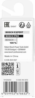 Bosch Power Tools Musterfräser PRO 1/2""x3/8""S1/4 2608629685