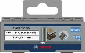 Bosch Power Tools Hobelmesser PRO 82 mm 10 Stk 2608635904(VE10)