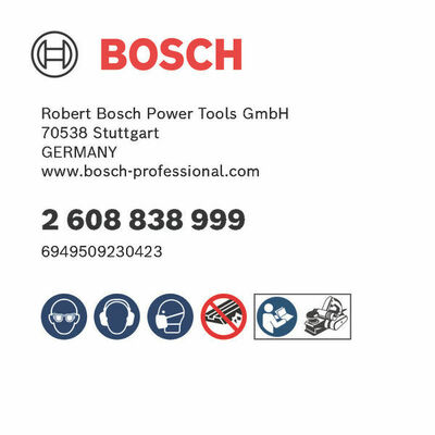 Bosch Power Tools PRO Hobelmesser-Set, 4-tlg 2608838999