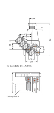 WAGO GmbH & Co. KG Buchsenteil o. PE-Kontakt weiß/grau 267-225