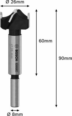 Bosch Power Tools Scharnierlochbohrer EXPERT Laminated Wood 26 mm 2608901852