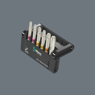 Wera Werk Bit-Check 6 Wood TX HF 1 SB 05073639001