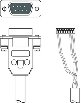 Leuze Anschlussleitung KB JST-HS-300
