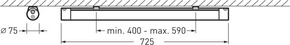 Trilux LED-Feuchtraumleuchte 840, DALI TugraHE 6 #8073151