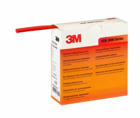 3M Deutschland Warmschrumpfschlauch Rolle 9/3 mm, rot, dünnw. HSR 3000 9/3 rd