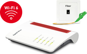 FRITZ WLAN Router Wi-Fi 6 FRITZ!Box 5530 FIBER
