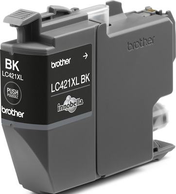 Brother Tintenpatrone schwarz LC-421XLBK