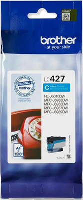 Brother Tintenpatrone cyan LC-427C