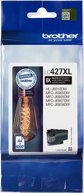 Brother Tintenpatrone schwarz LC-427XLBK