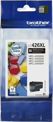 Brother Tintenpatrone schwarz ca.6000 Seiten LC-426XLBK Brother Tintenpatrone schwarz ca.6000 Seiten LC-426XLBK