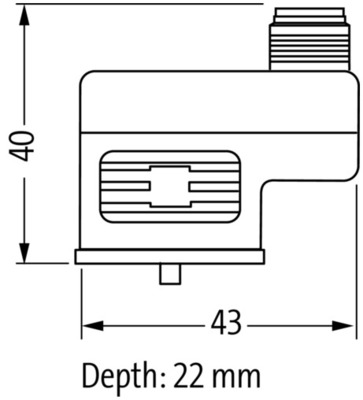 Murrelektronik M12-Stecker auf Ventilstecker 7000-42021-0000000