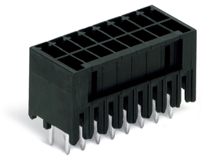 WAGO GmbH & Co. KG THR-Stiftleiste 2-reihig 0,8x0,8,gerade,sw 713-1411/105-000/997