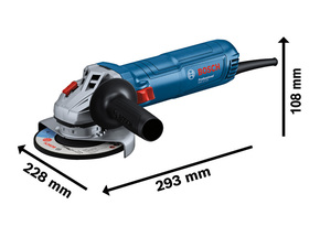 Bosch Power Tools Winkelschleifer GWS 12-125 (Koffer) 06013A6102
