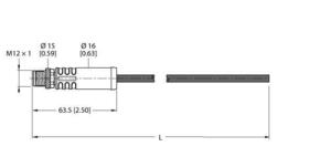 Turck Versorgungsleitung M12-Power RSP56PKA-1/TXL