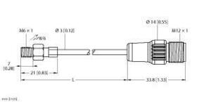 Turck Fühler TP203AM6H1141L100I7
