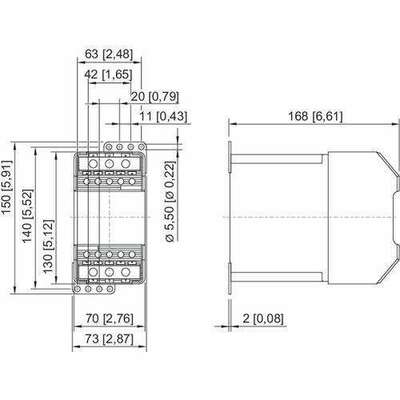 Stahl Trennstufe 8510/122-06 #268396