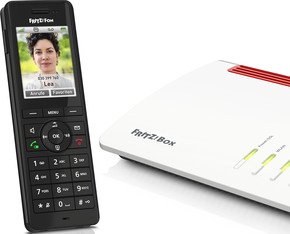 FRITZ DECT Telefon FRITZ!Fon X6 schwarz