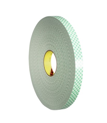 3M Deutschland Doppelseitiges Klebeband 12mm x 66m, PU Kern Scotch 4032 12x66