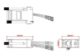 EFB-Elektronik Modular-Adapter geschirmt DB09 Buchse/RJ45 ETM23067