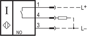 Schmersal Nährungsschalter 3-Leiter DC IFL 8-18-10STP