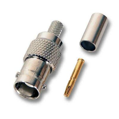 EFB-Elektronik Crimpbuchse gerade RG 59/62 52511.1