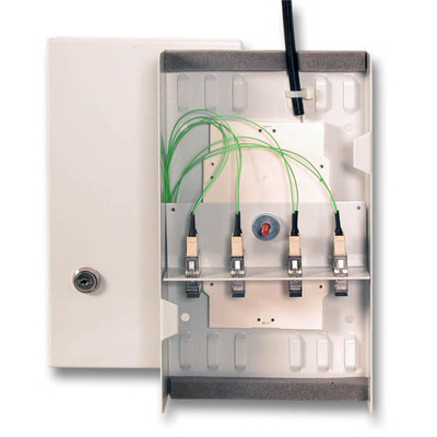 EFB-Elektronik LWL Kompakt Spleißbox RAL 7035 53603.1