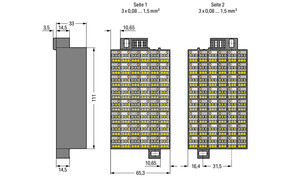 WAGO GmbH & Co. KG Rangierwabe 48-polig Druck 1-48,dgr 726-421