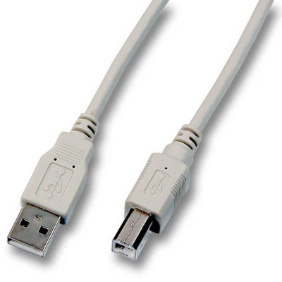 EFB-Elektronik USB-Anschlusskabel A auf B 1,5m gr USB2.0 K5255.1,5