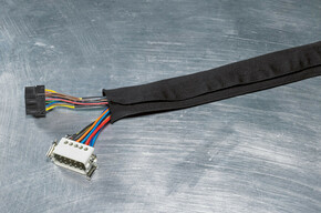 HellermannTyton Kabelschutz wiederverschließbar HELAHOOK20 PET BK 25