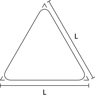 HellermannTyton Warnschild allgem. Warnzeichen 597-64233(VE30)