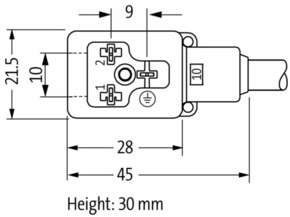Murrelektronik Anschlussleitung PUR 3x0.75 schwarz 5m 7000-10081-6360500