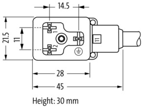 Murrelektronik Anschlussleitung PUR 3x0.75 schwarz 20m 7000-11021-6362000